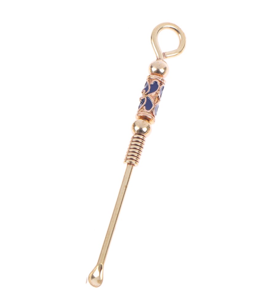Mini Cuchara de Latón para Pequeñas Porciones Modelo Venecia