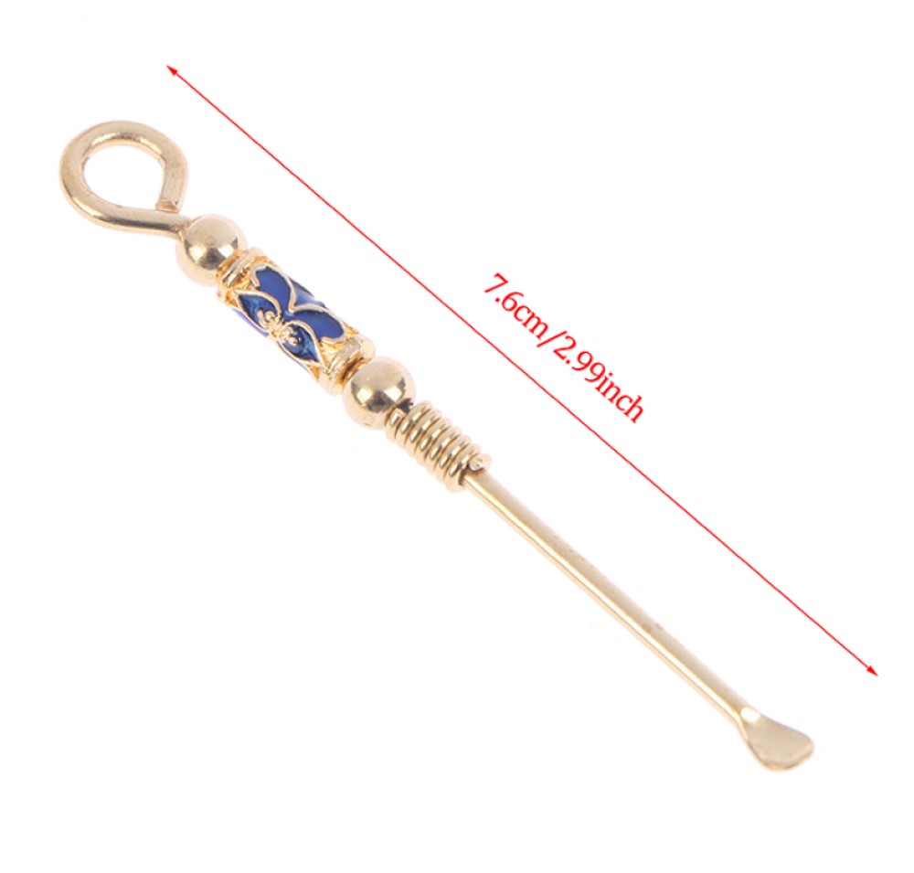 Mini Cuchara de Latón para Pequeñas Porciones Modelo Venecia