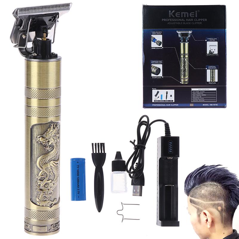 Rasuradora Para Barba Y Cabello Portátil Recargable con Grabado.