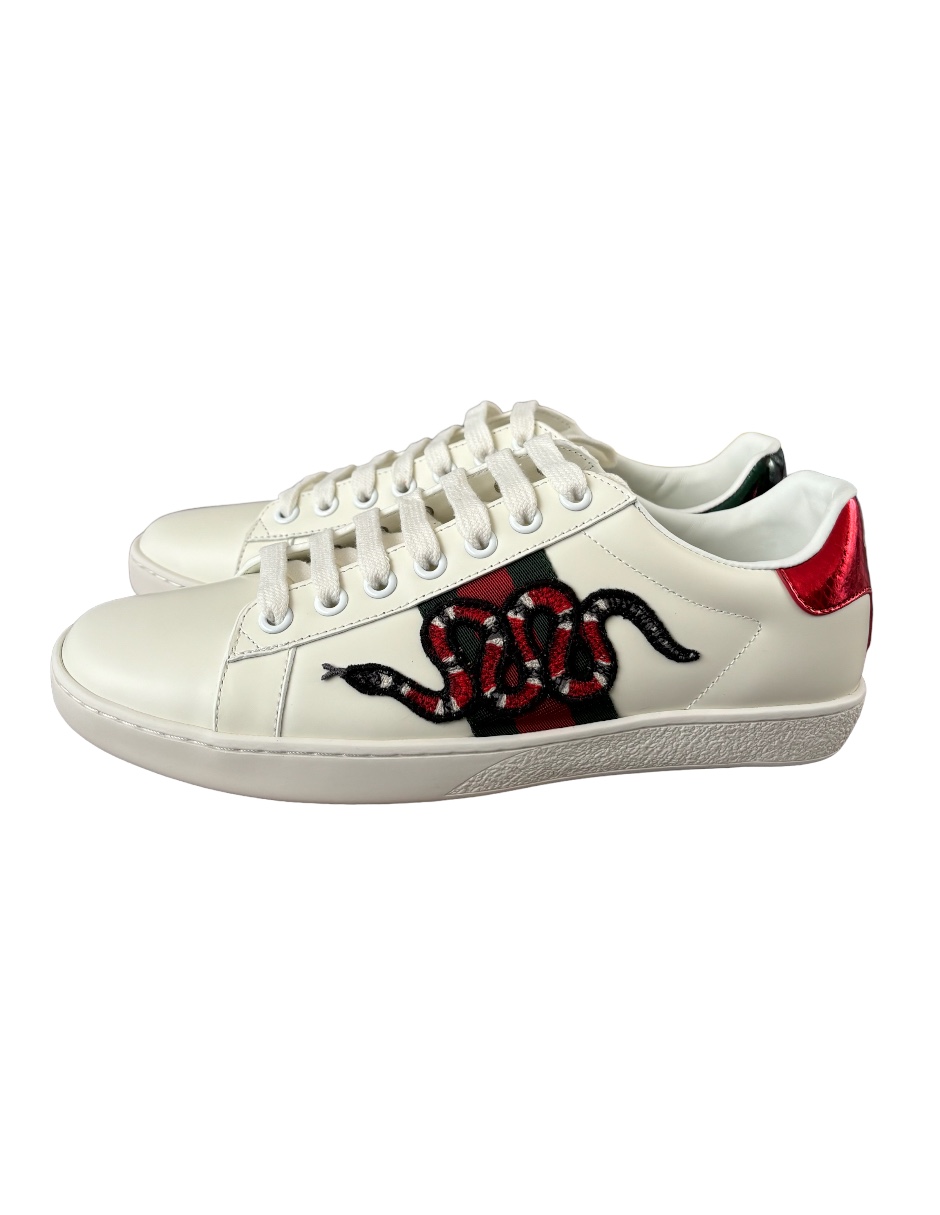 Tenis Gucci Ace Para Mujer