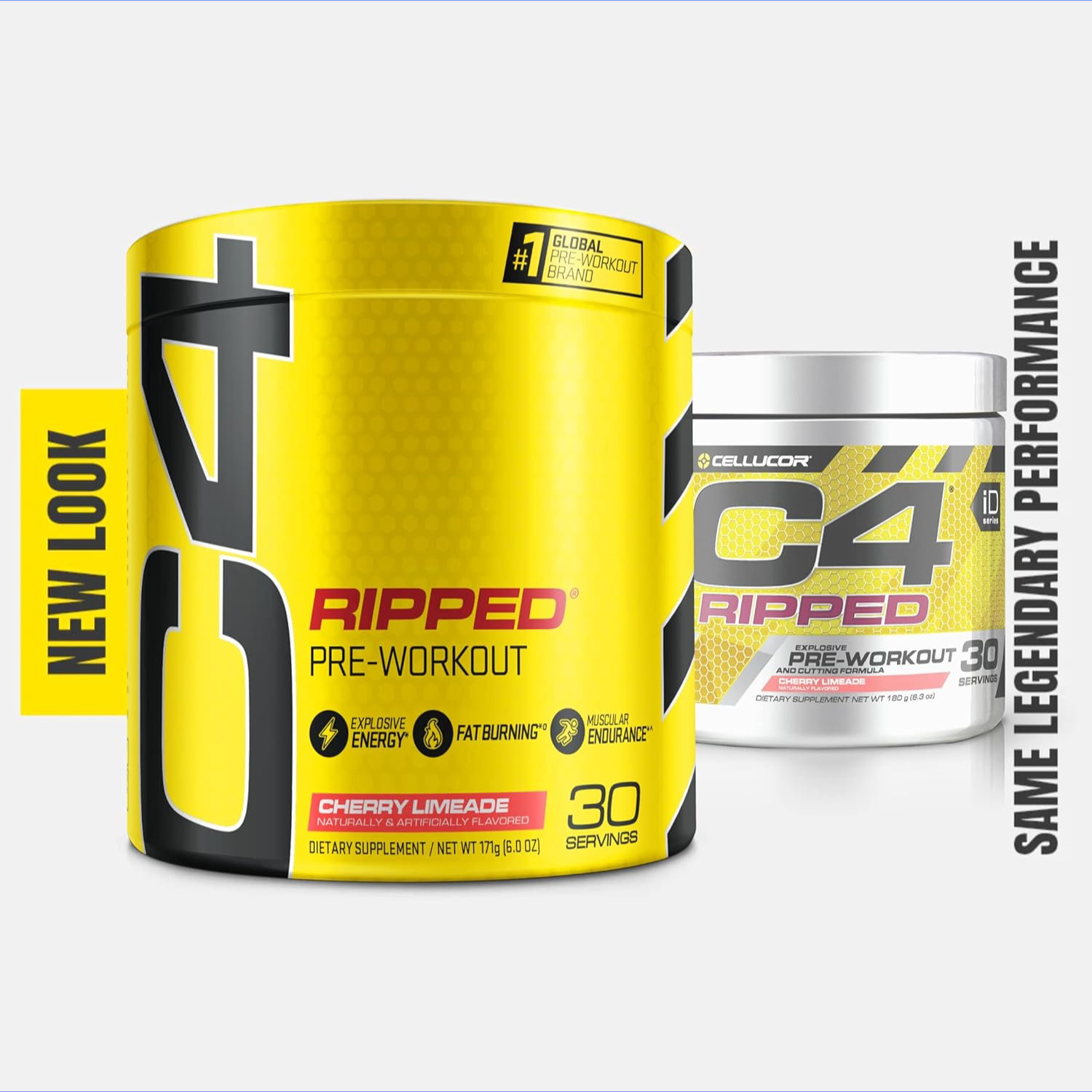 Pre-Entreno Cellucor C4 Ripped 183g 30 Serv. - Limonada de Cereza.