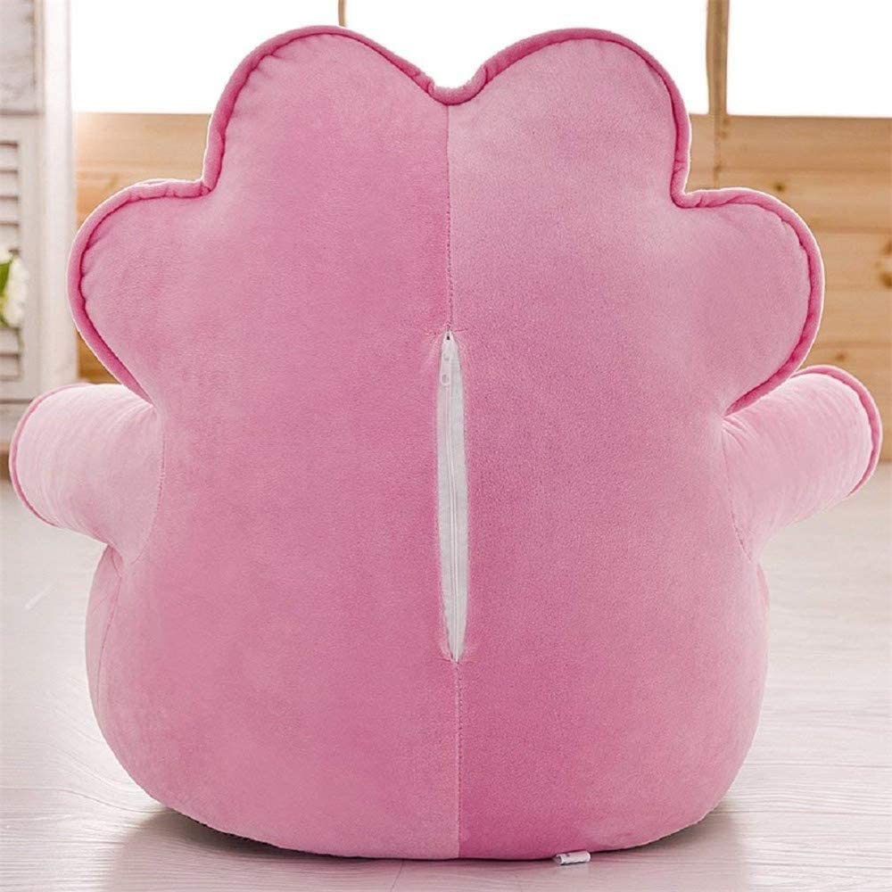 Sillón Puff Para Bebé Niña Corona Princesas Rosa