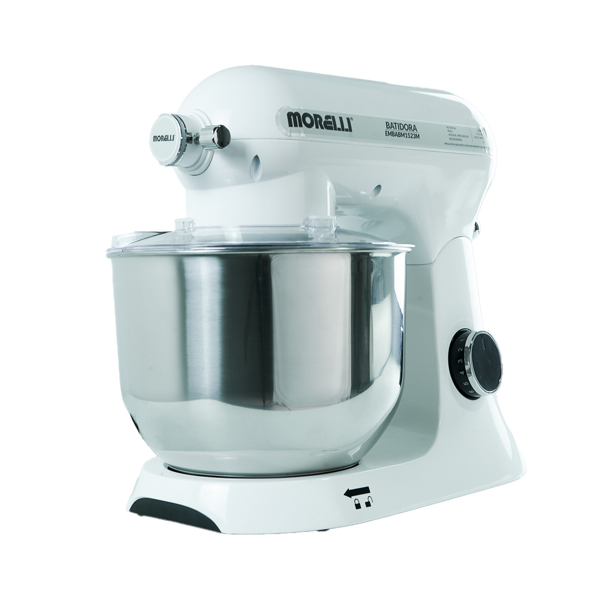 Batidora De Pedestal Morelli 6l White 60 Hz 110V PARA COCINA Y REPOSTERIA.