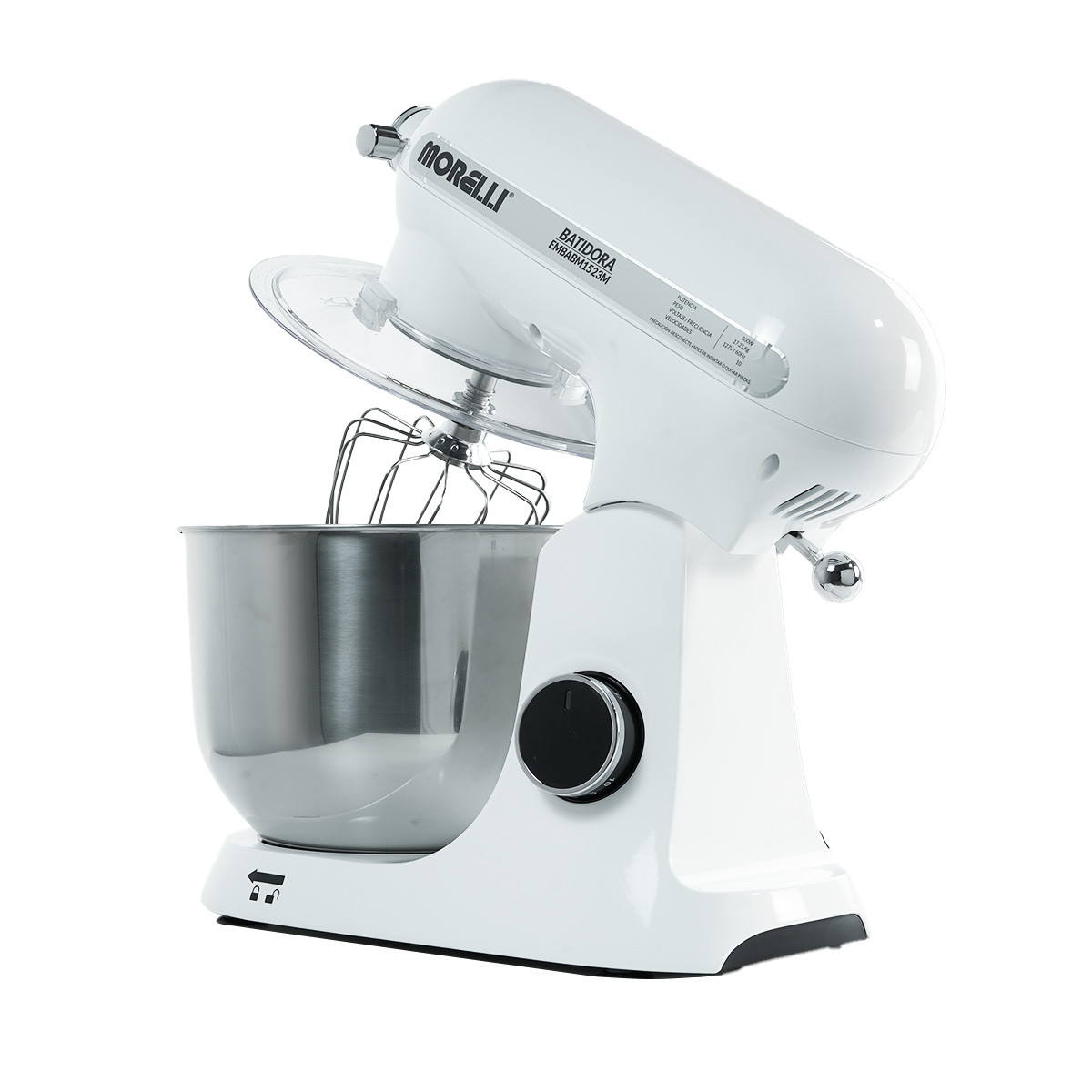Batidora De Pedestal Morelli 6l White 60 Hz 110V PARA COCINA Y REPOSTERIA.