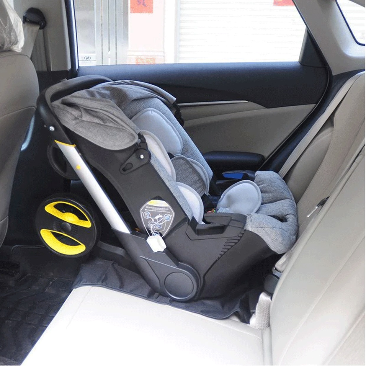 Carriola Portabebe STARKIDS Polux Gris.