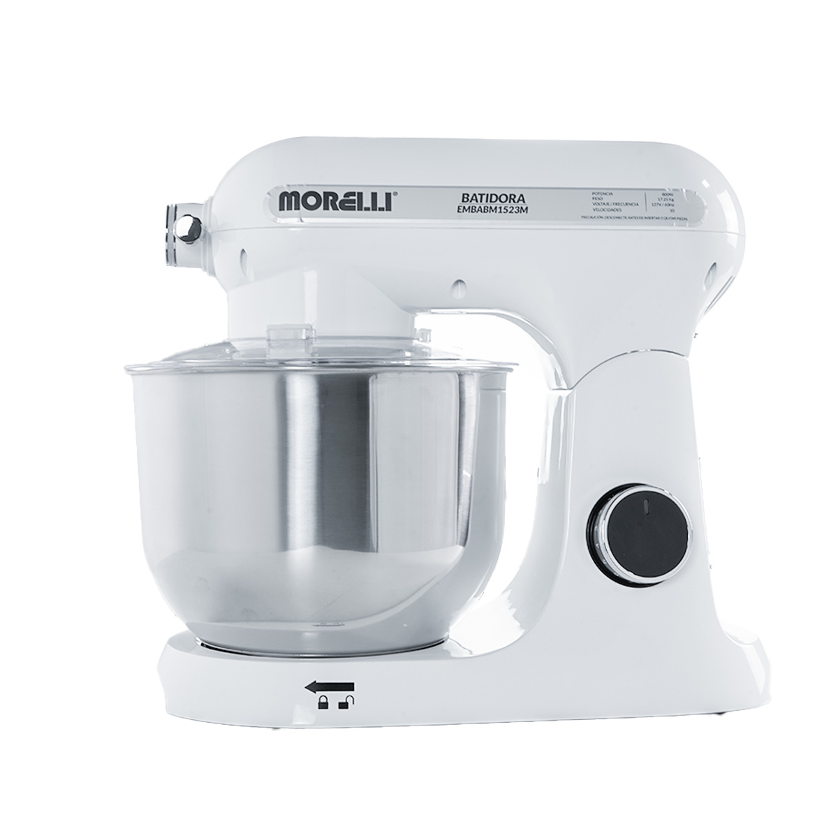 Batidora De Pedestal Morelli 6l White 60 Hz 110V PARA COCINA Y REPOSTERIA.