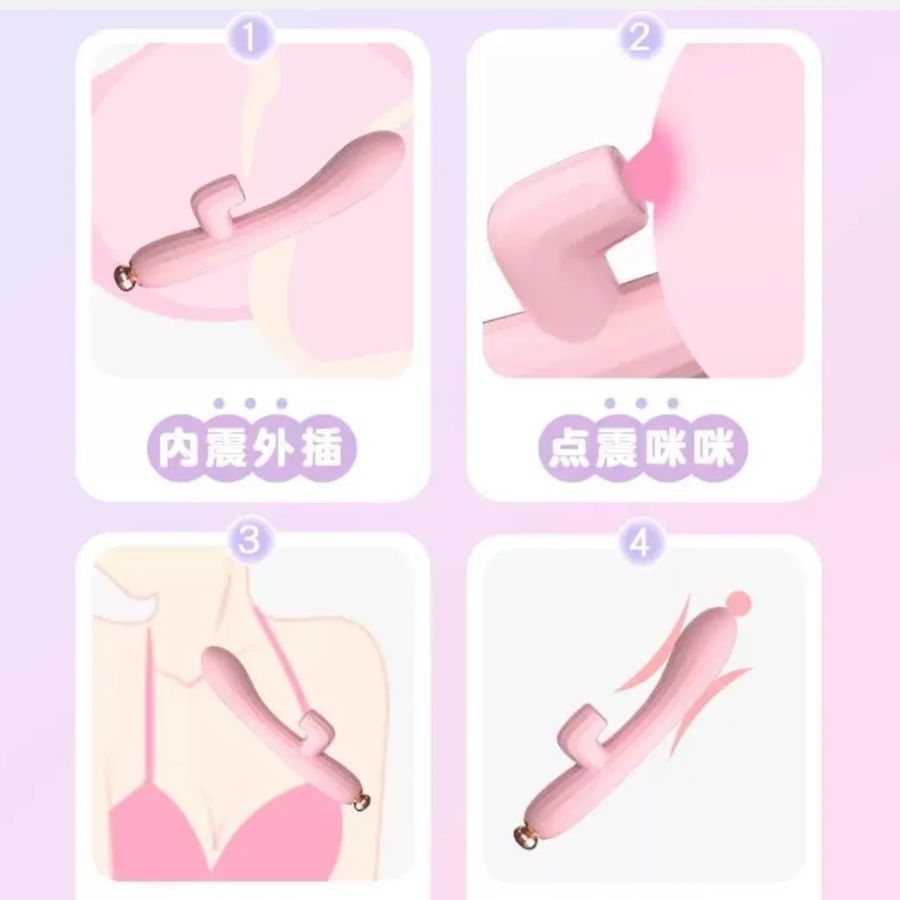Vibrador Conejo Succionador 10 modos