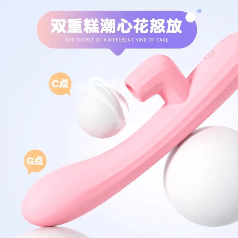 Vibrador Conejo Succionador 10 modos