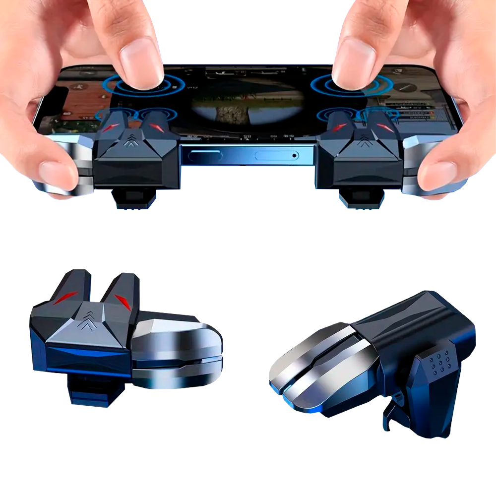 Controladores De Juegos Para Celular Disparadores De Juegos Para Smartphone L1 R1 .