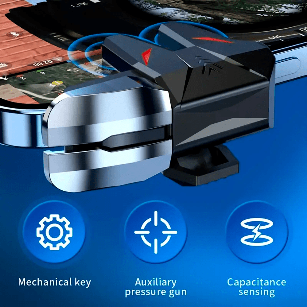 Controladores De Juegos Para Celular Disparadores De Juegos Para Smartphone L1 R1 .