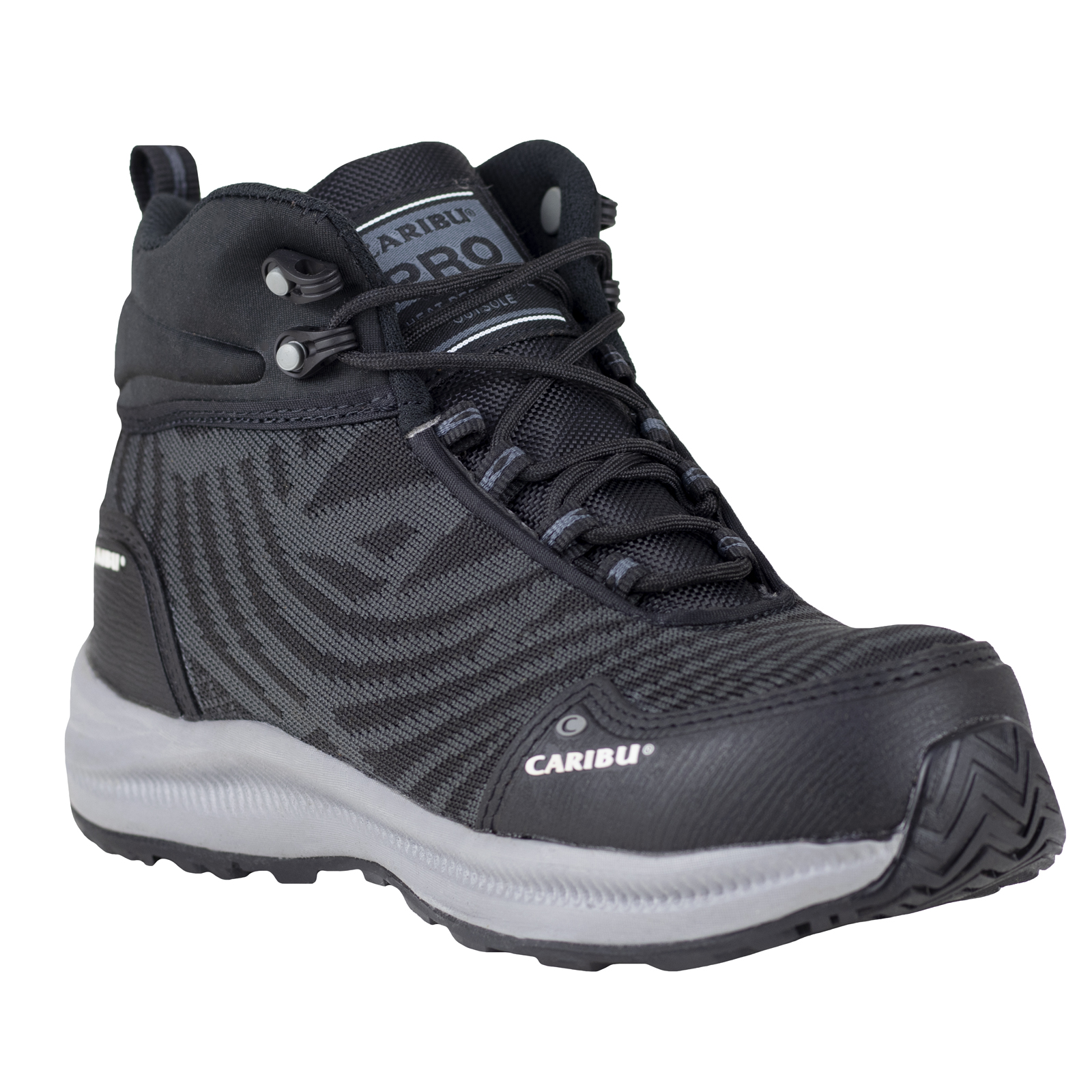 Bota De Seguridad Tipo Tenis Casquillo Industrial Mujer Caribu 340 Negro.