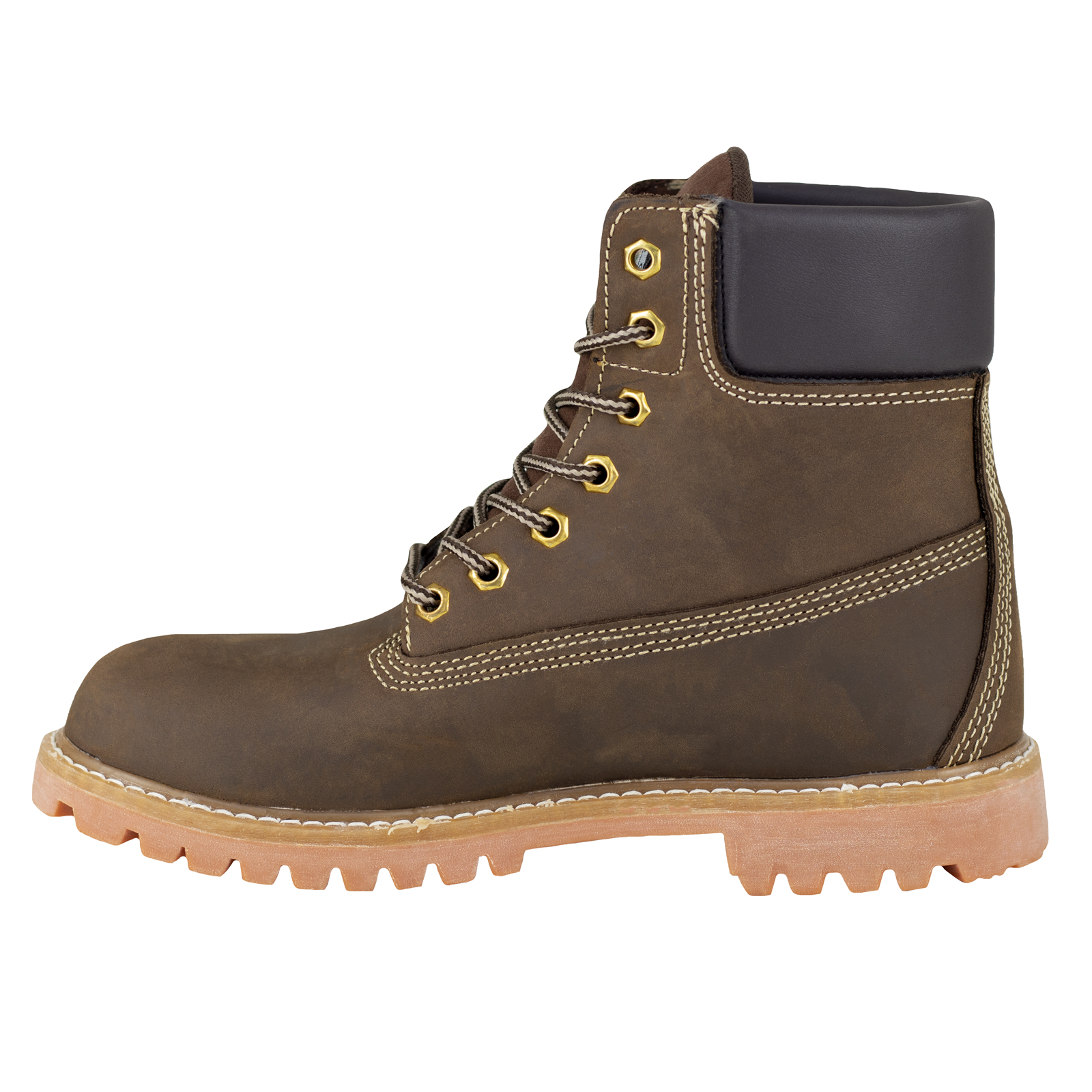 Botas Urbanas Hombre Caribu Montaña Trabajo Tipo Vestir Urban 784 Crazy Café.