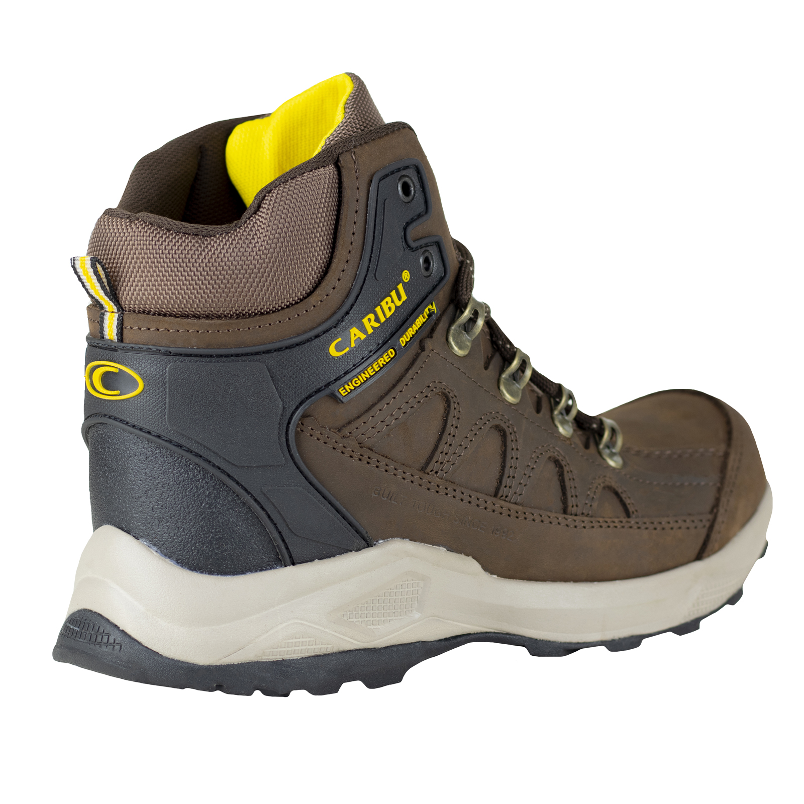 Bota De Hombre Senderismo Aventura Outdoor Caribu 002-n