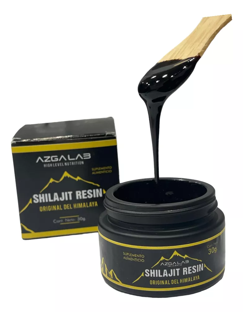 Shilajit Resina Original Del Himalaya 30 G Azga Lab.