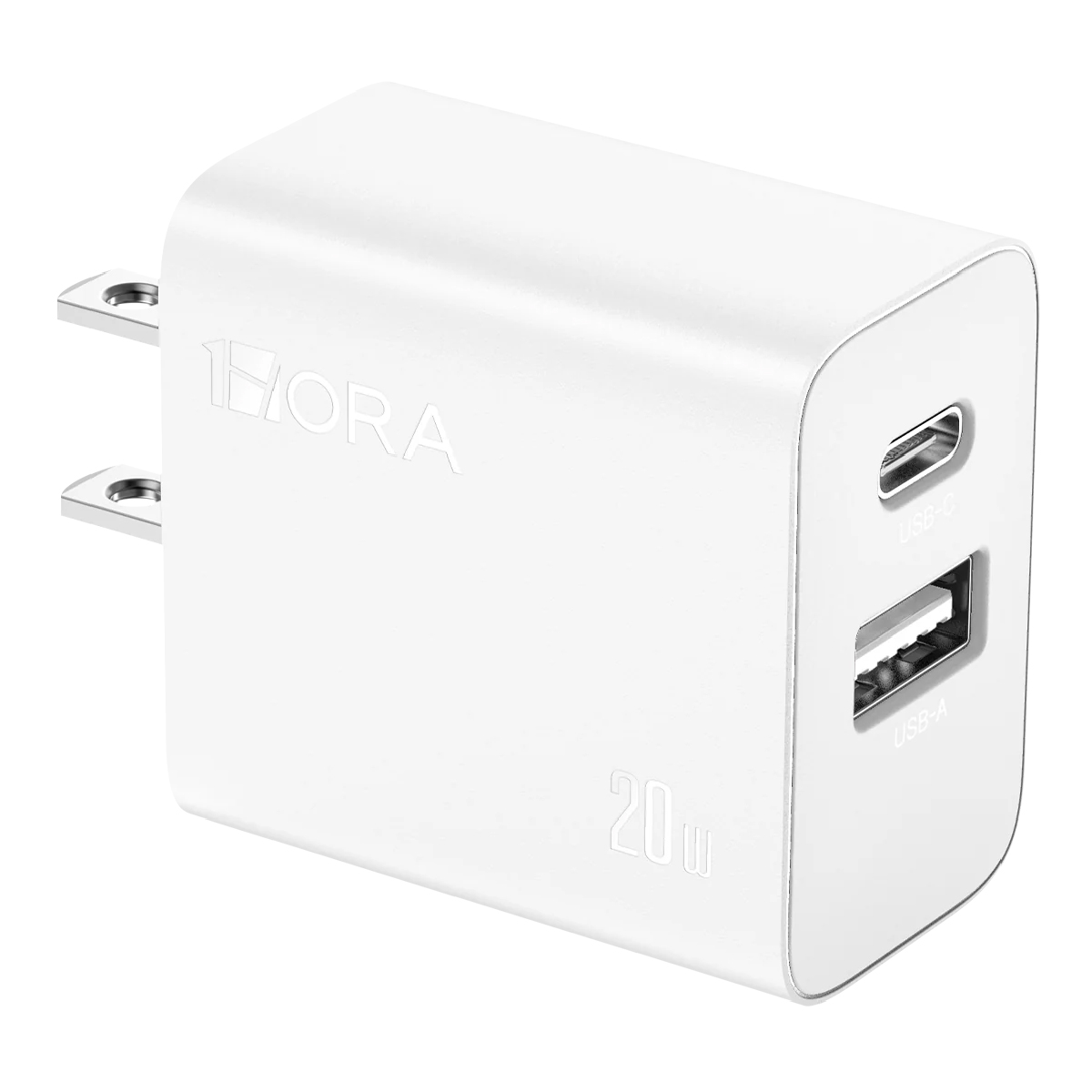 Cargador Turbo Dual USB A y Tipo C 20W 1Hora.