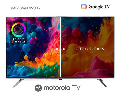 Smart TV Motorola 2024 MOT32HLE11 DLED Google TV HD 32"