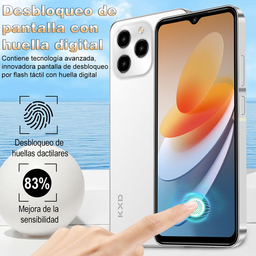 Kxd A07 Teléfono Dual Sim 8gb Ram + 128gb Rom Gran Pantalla 150hz Alta ...