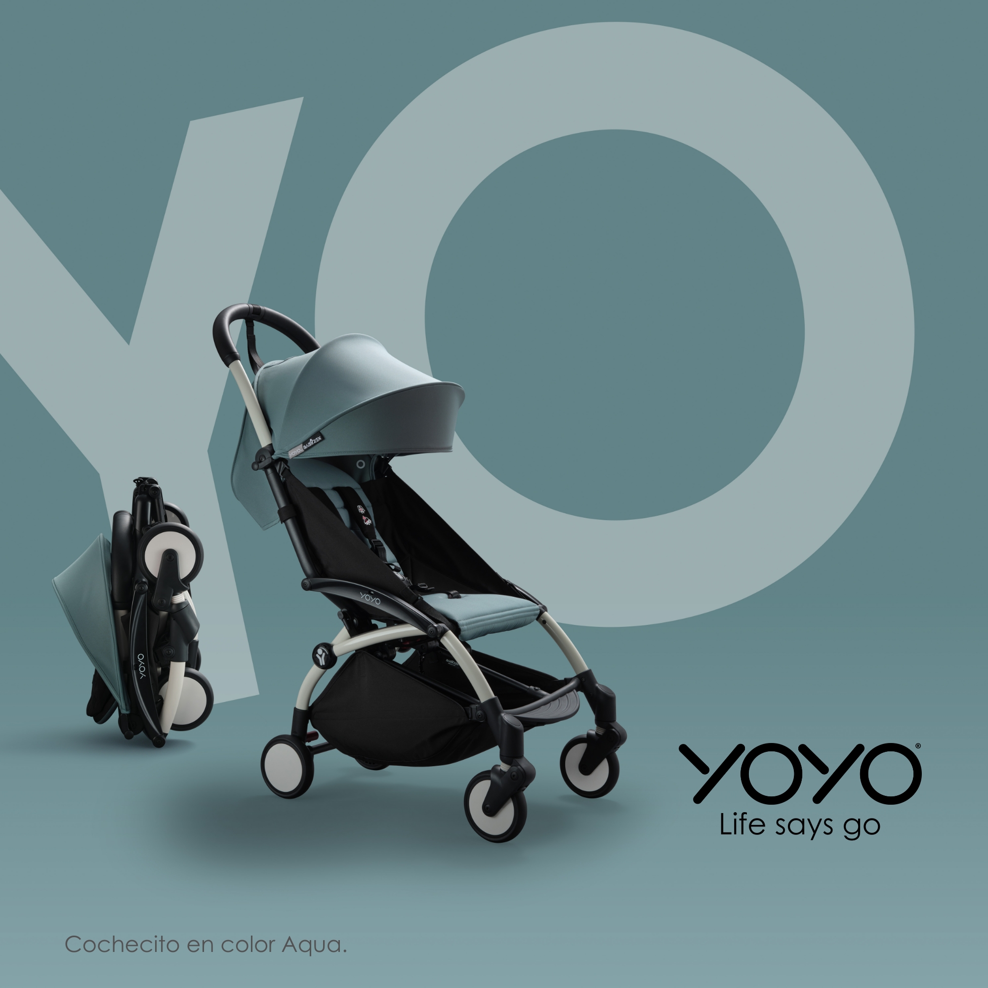 Yoyo² Babyzen Chasis Negro Y Color Pack 6+ Black.