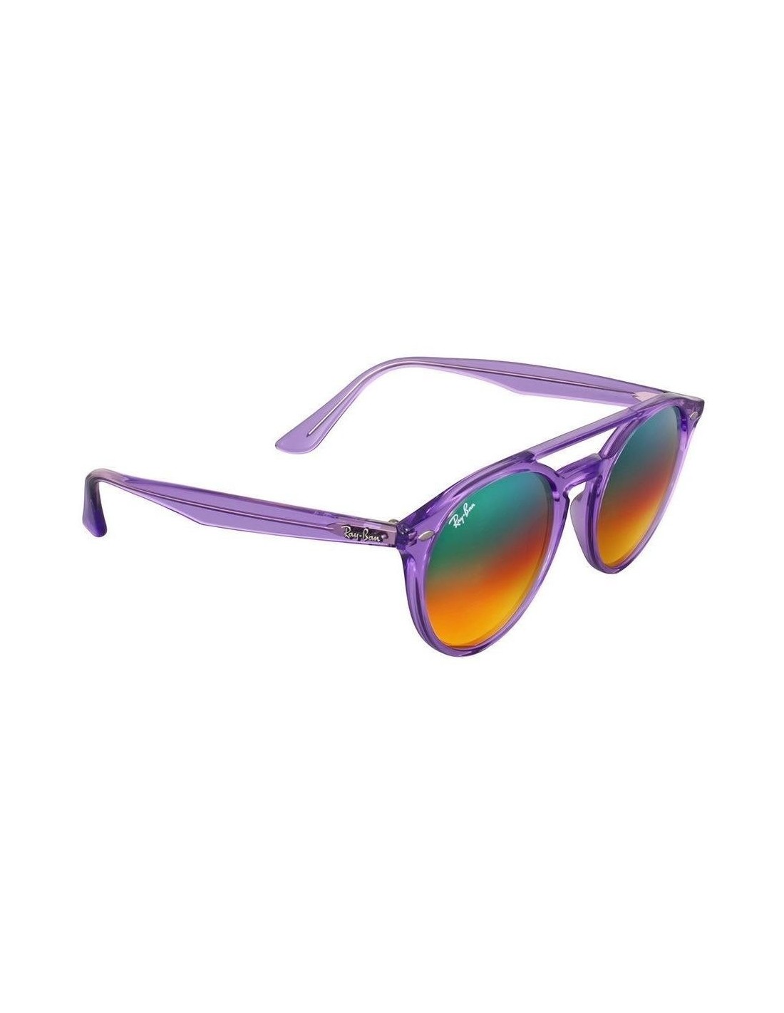 Lentes de sol Ray Ban Rb4279 6280a8 Round Shape Rojo Gradiente Morado