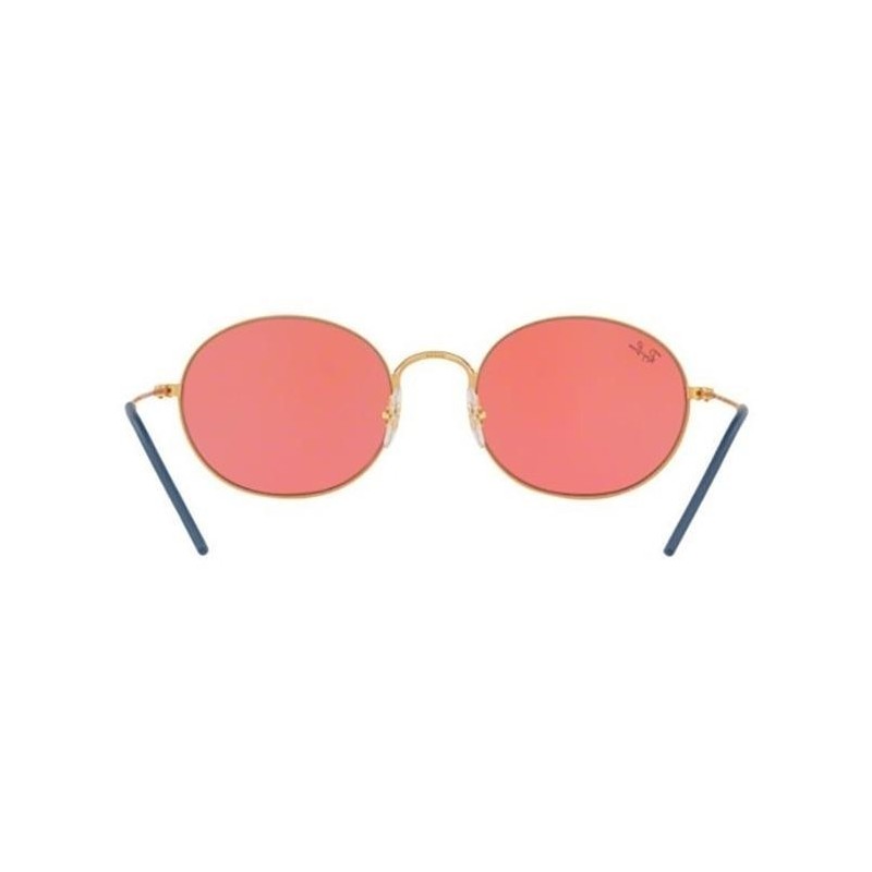 Lentes de sol Ray Ban Rb3594 9093c8 Beat Festival Rosa Transparente Dorado