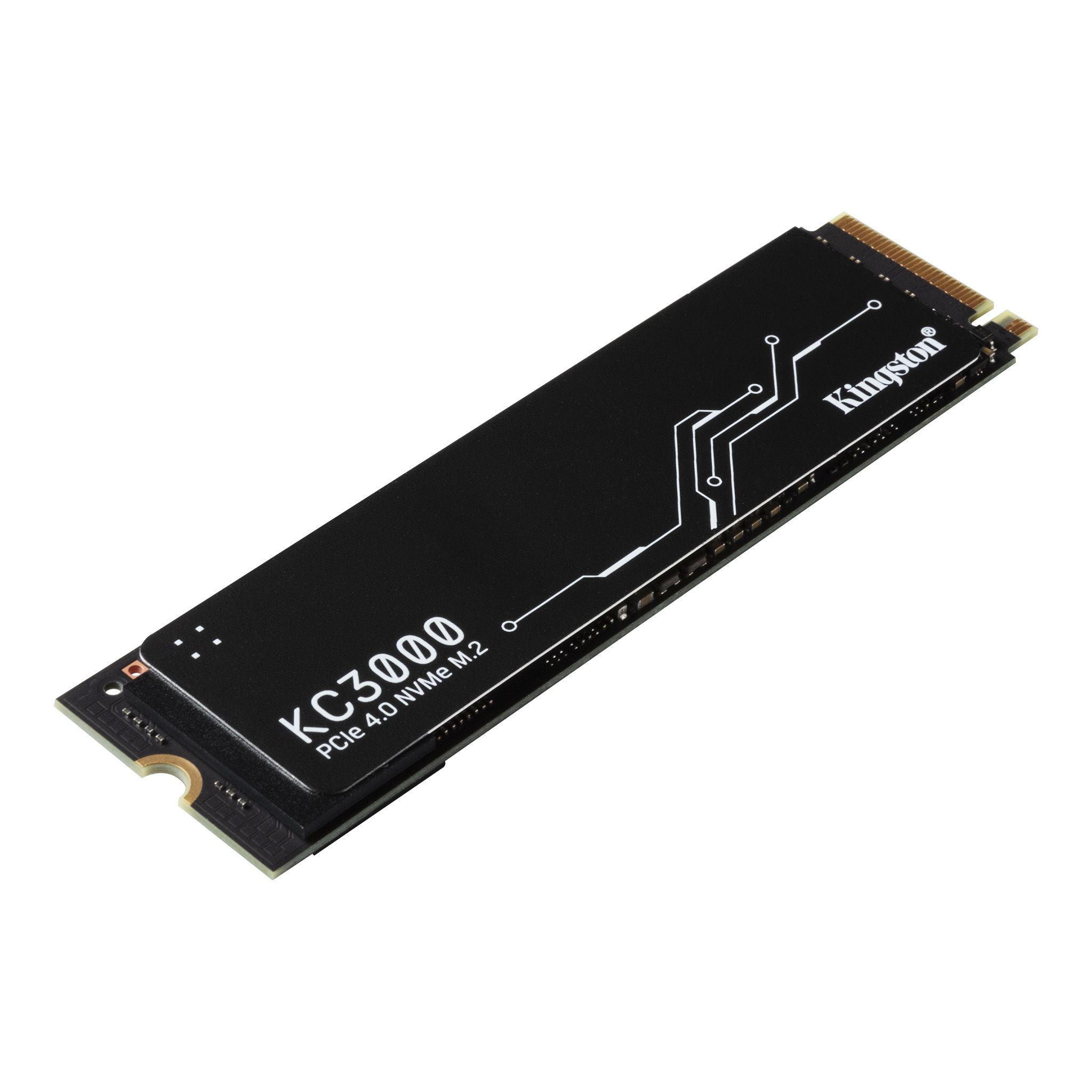 Unidad de Estado Sólido Kingston KC3000 de 4 TB, M2 2280, NVMe PCIe Gen 4X4, 7000/7000 MB/s.