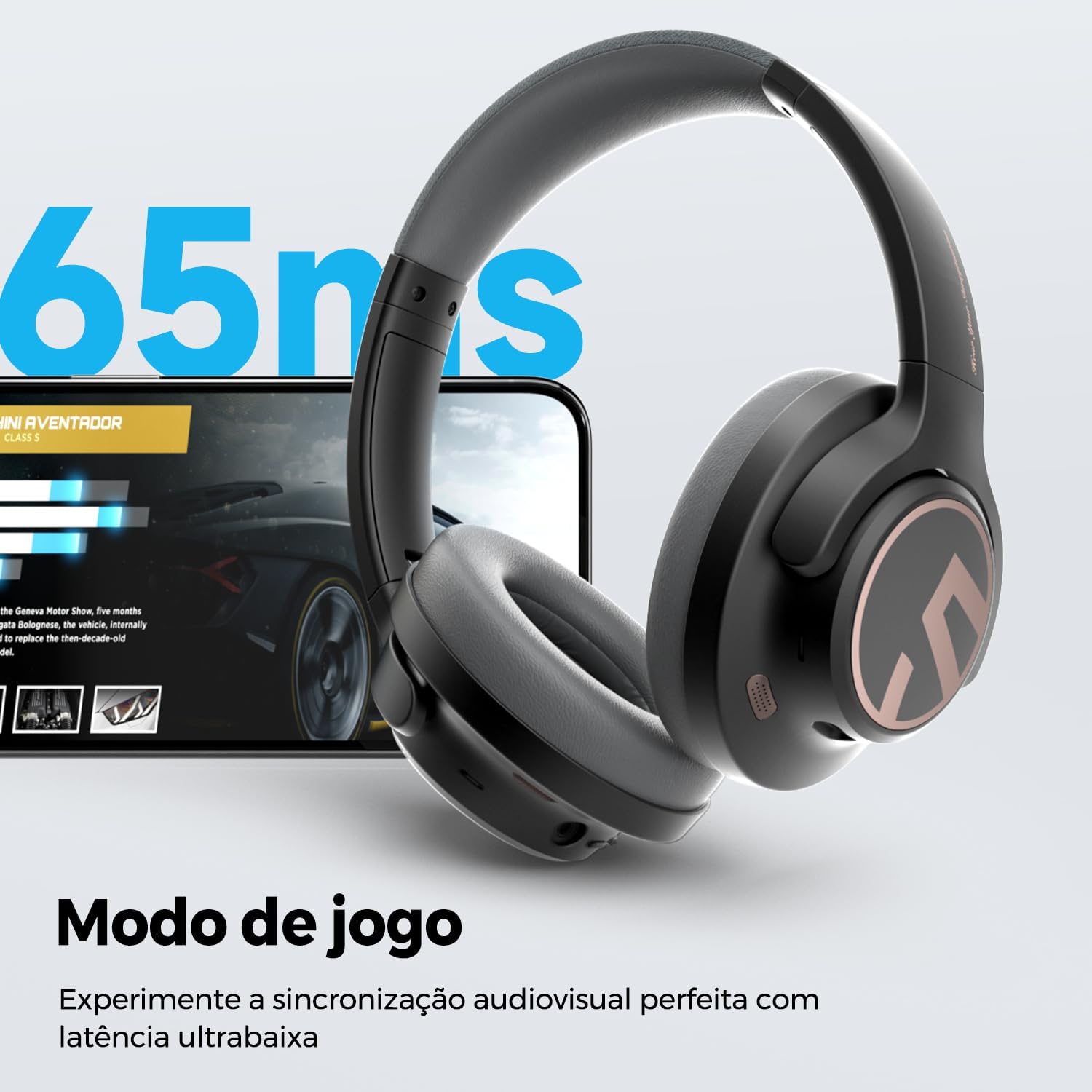 SoundPEATS Space: Auriculares Híbridos con ANC.