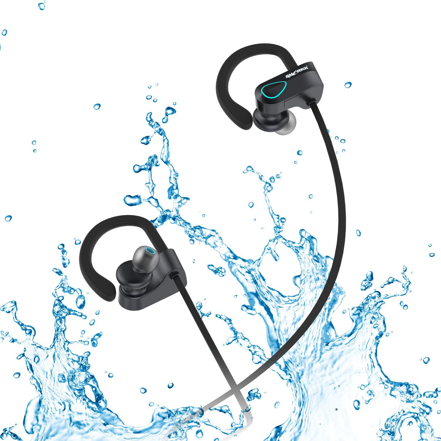 Sharkk Wireless Sport Headphones Blue SK-RU9-1-BLU