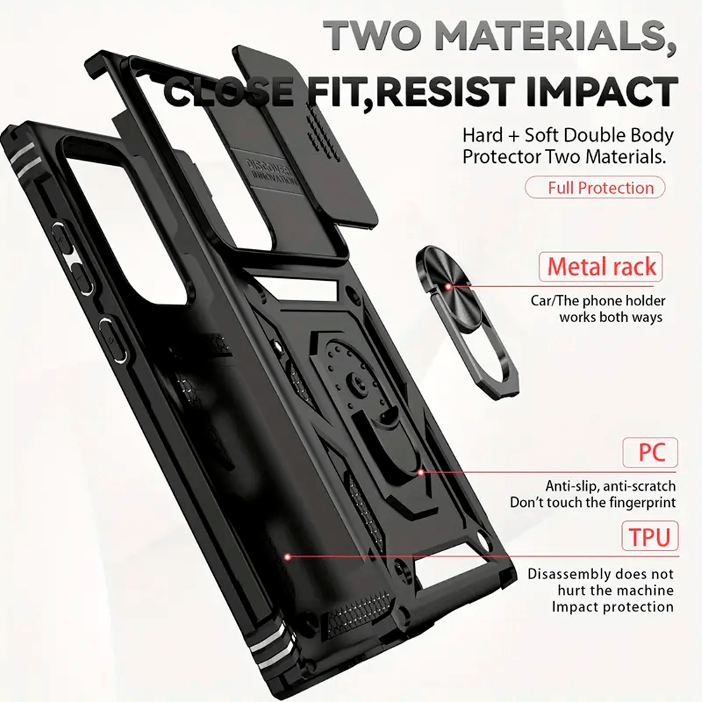 Funda Cubierta Protectora Anti-impacto Para Samsung Galaxy .