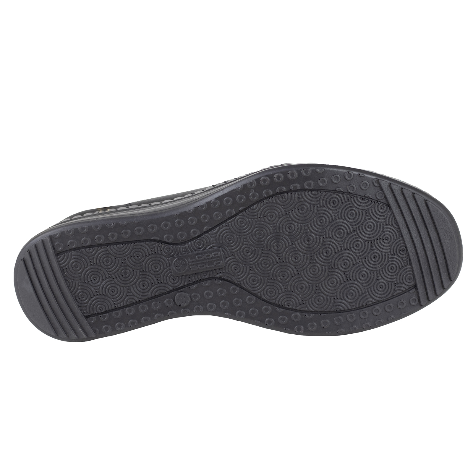 Zapato Negro Con Tacon Para Mujer Semi Vestir Lobo Solo 4984.
