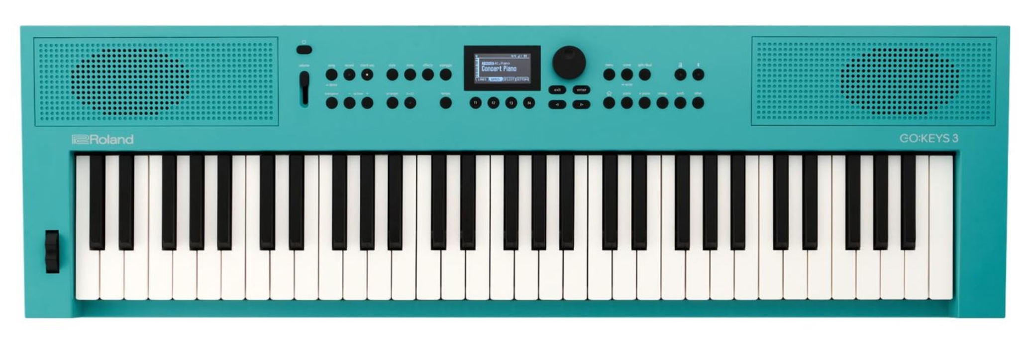 Roland Go: Keys3 Teclado Musical 61 Teclas Sensible Turquesa.