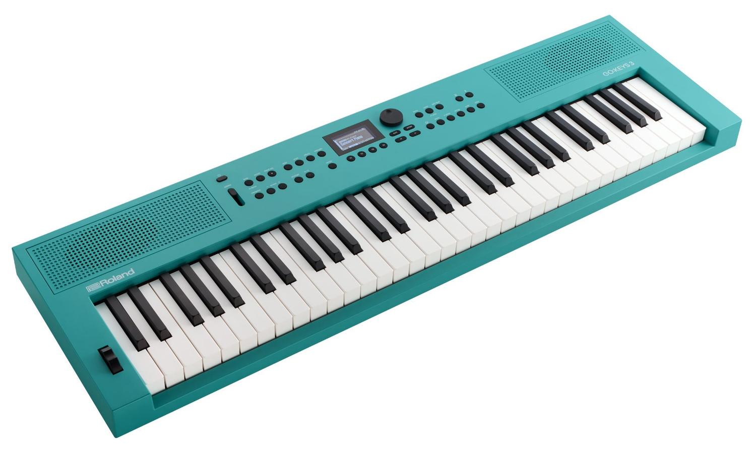 Roland Go: Keys3 Teclado Musical 61 Teclas Sensible Turquesa.