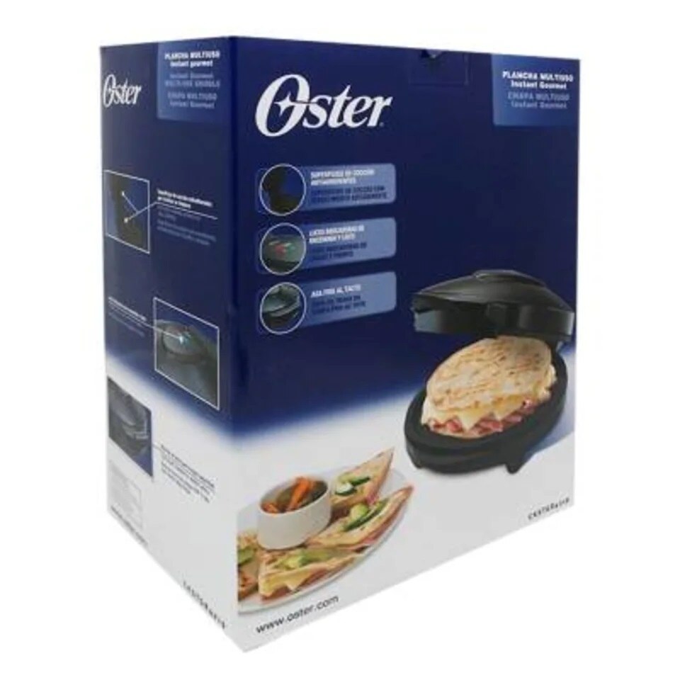 Plancha multiuso Oster antiadherente modelo  INSTANT GOURMET CKSTGR4219.