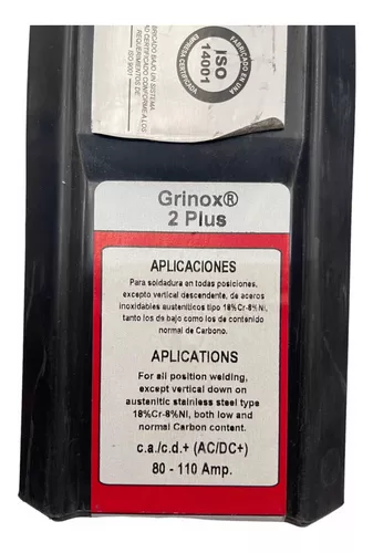 Electrodo Lincoln Grinox 308l-16 En 1/8 Cápsula 10 Libras