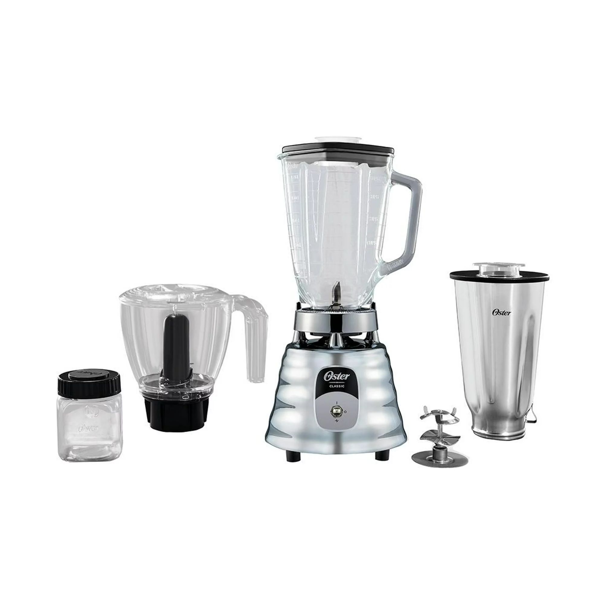 Licuadora clásica oster 3 velocidades y accesorios hotsell