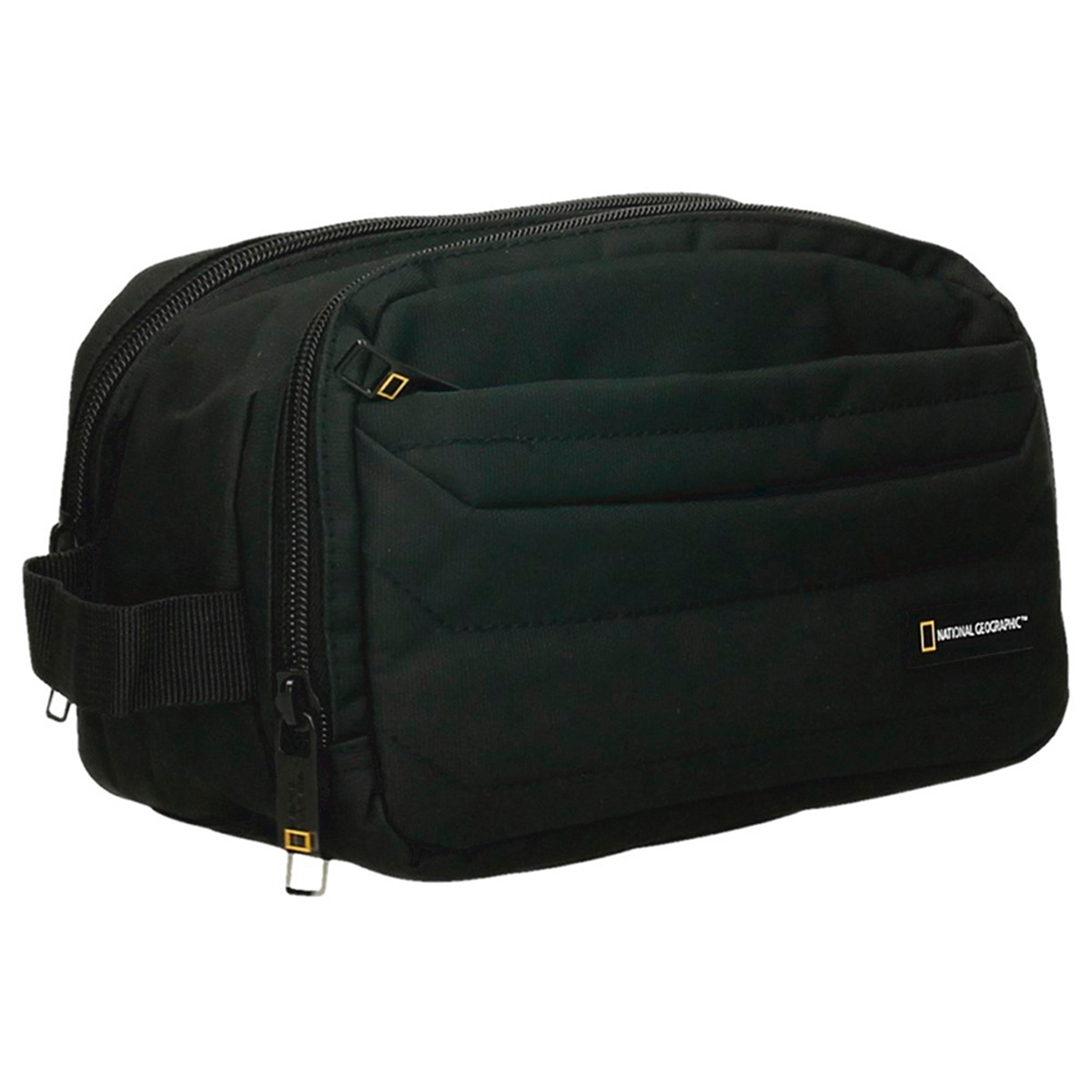 Neceser Nat Geo N00706.06, PRO 5 L, resistente al agua, negro.