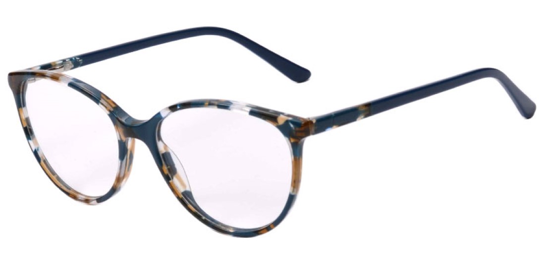 Lentes Ópticos Olivia Armazón Acetato Azul .