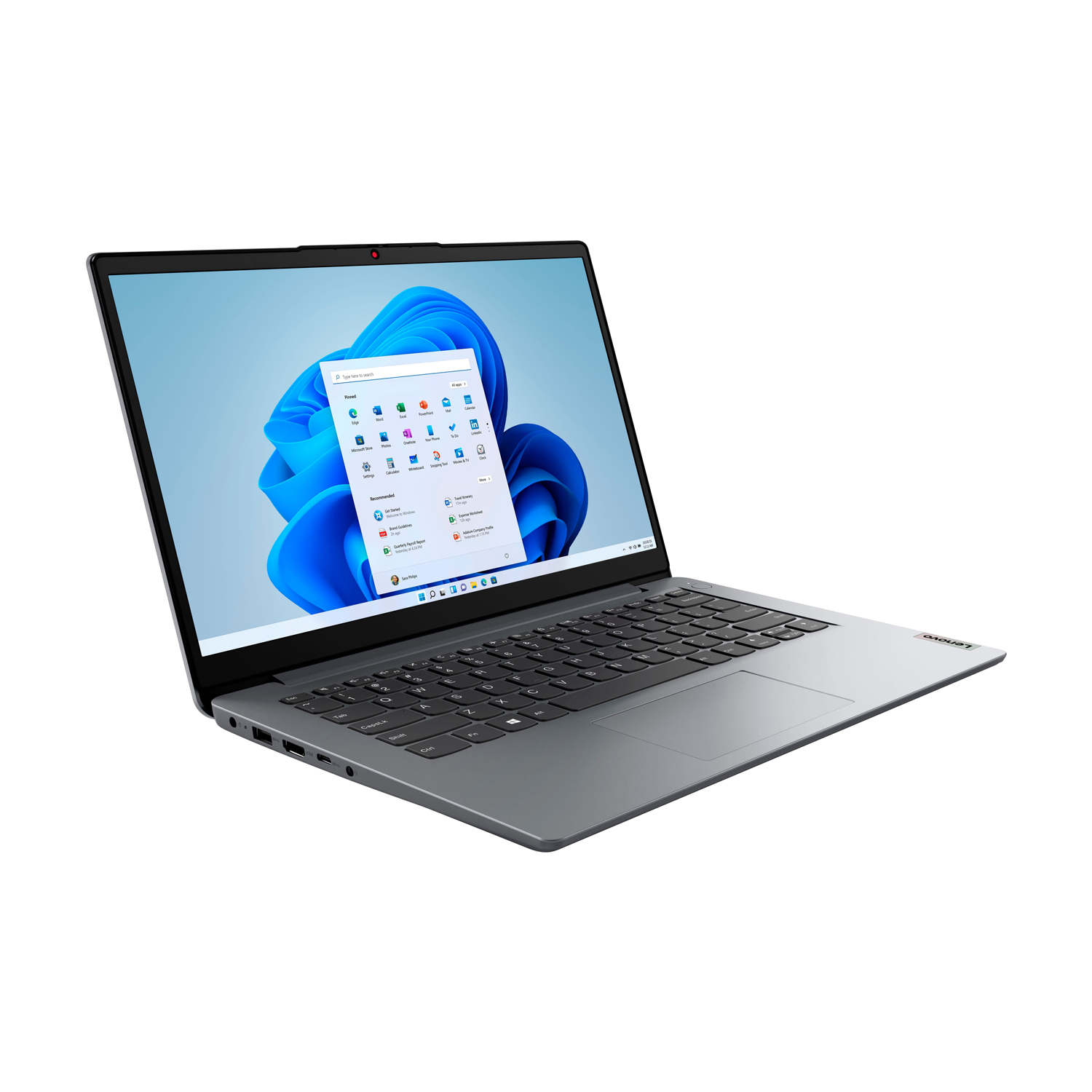Lenovo Ideapad 82V60065Us 14" Celeron N4020 4Gb 128Gb Emmc W11 Gris.