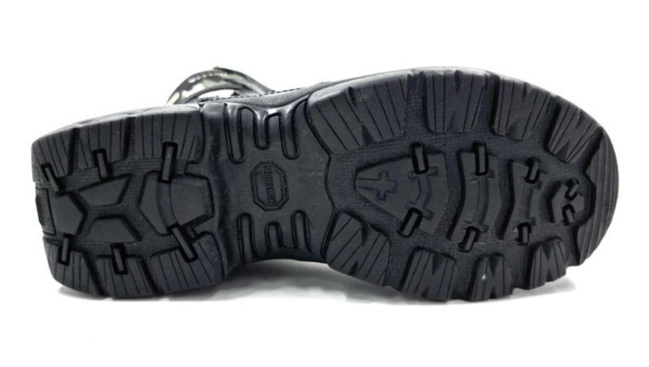 Botas Oc Tactical Altas De Piel Tácticas Swat Trabajo Hombre