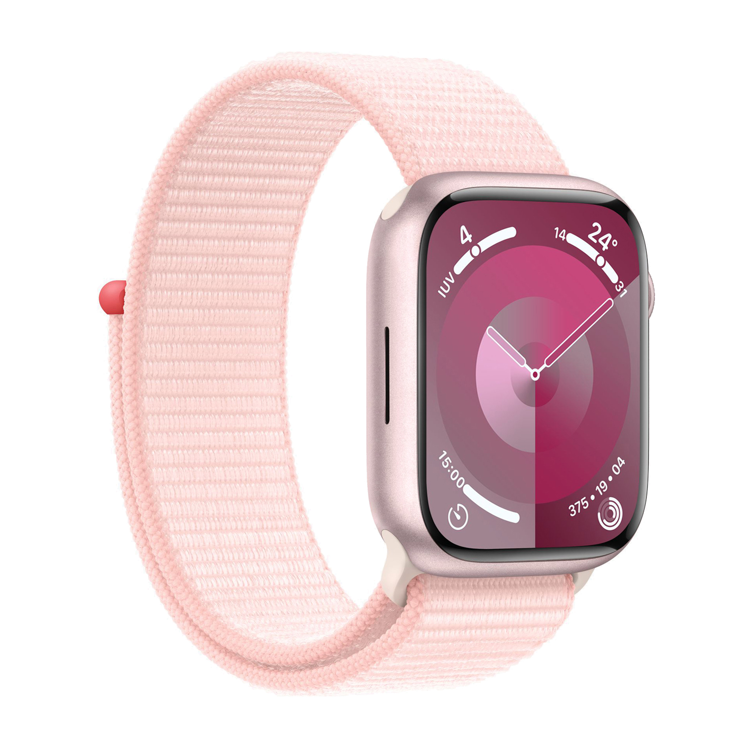 Apple Watch Series 41mm Aluminio Rosa Sport Loop Rosa