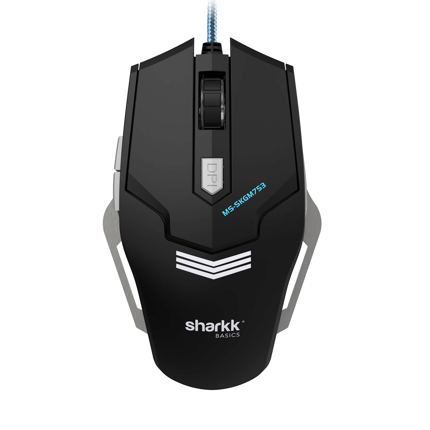 Sharkk Gaming Mouse Metal Black Sk-Gm753-Blk