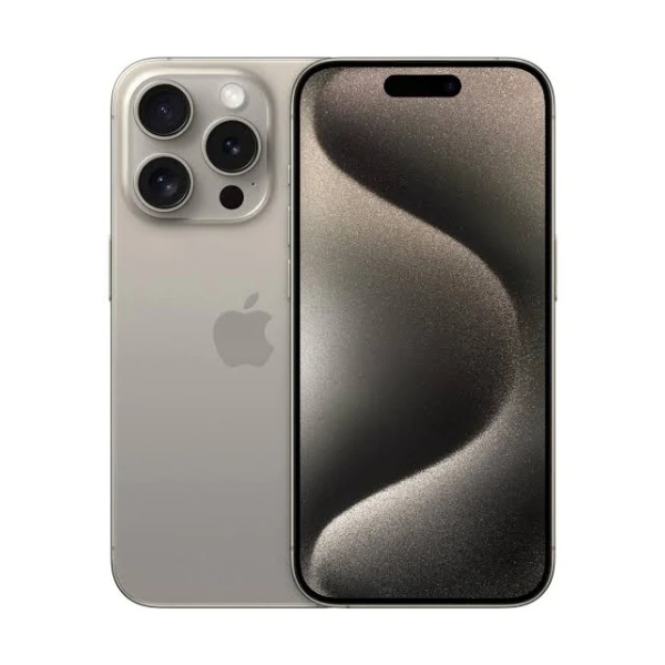 Nuevo Apple iPhone 15 Pro Max Recondicionado E SIM COLOR NATURAL TITANIUM 256GB Y 8GB RAM, de regalo incluye Audifonos Airpods 4 con calidad premium
