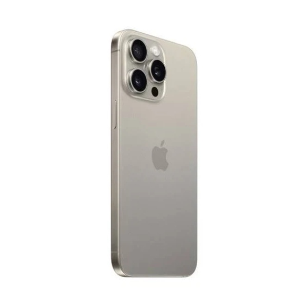 Nuevo Apple iPhone 15 Pro Max Recondicionado E SIM COLOR NATURAL TITANIUM 256GB Y 8GB RAM, de regalo incluye Audifonos Airpods 4 con calidad premium