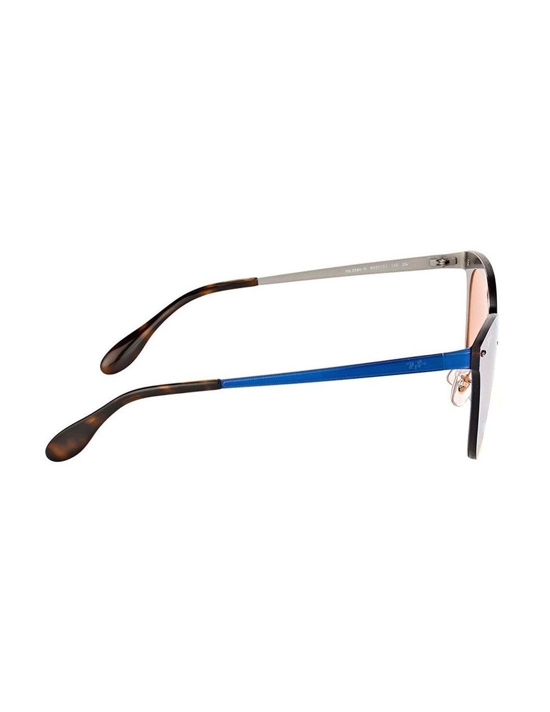 Lentes de sol Ray Ban Rb3580n 9037/7j Eye Cat Blaze Amarillo Espejo Dorado 