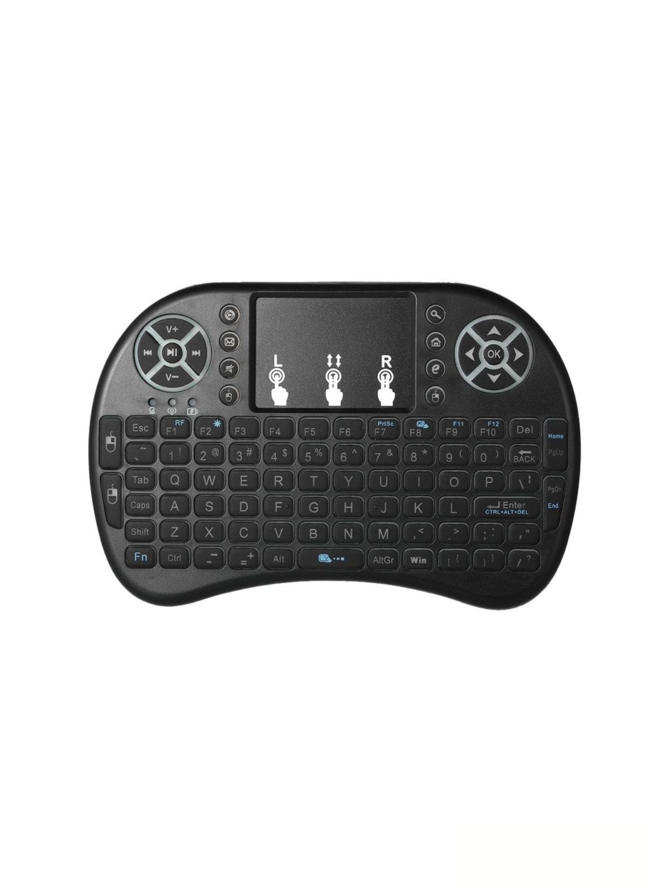 Mini Teclado Inalámbrico Touchpad Iluminado Smart Tv Xbox Pc.