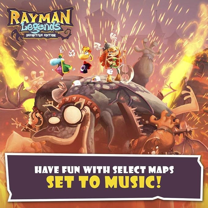 Nintendo Switch Rayman Legends Definitive Edition.