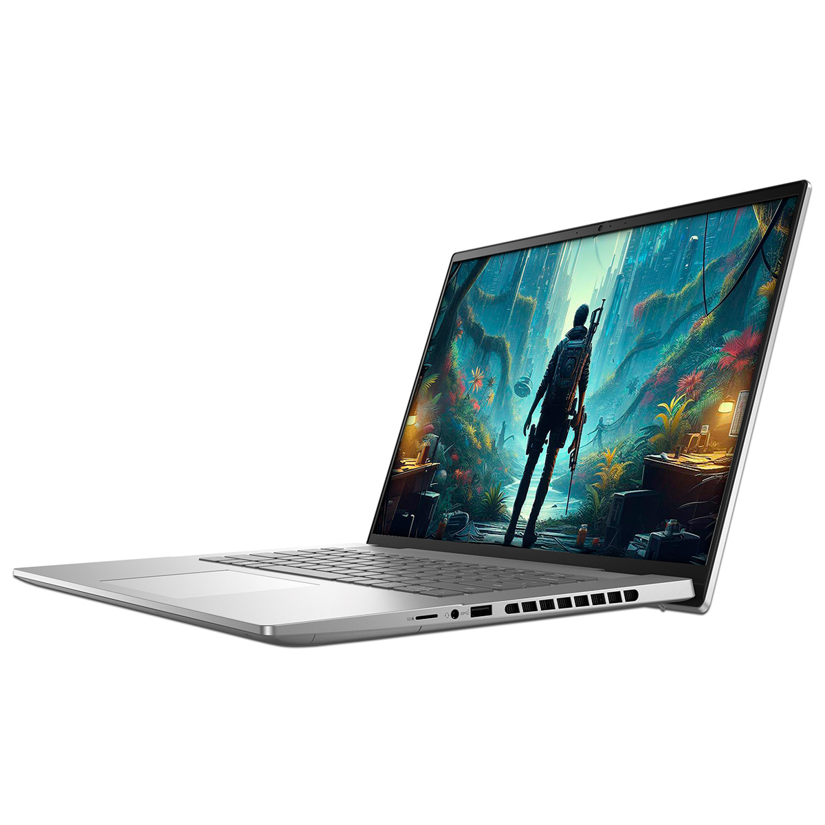 Laptop Gamer DELL Inspiron Plus 7630: Intel Core i7 13620H (hasta 4.9 GHz), RAM 32GB DDR5, SSD 1TB, Pantalla 16" LED, NVIDIA GeForce RTX 4060,W11H