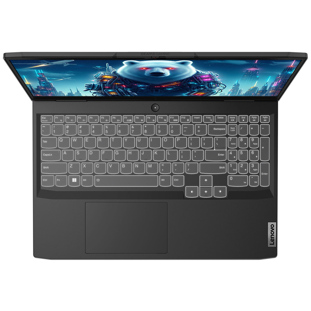 Laptop Gamer Lenovo IdeaPad Gaming 3 15ARH7: AMD Ryzen 5 7535HS (hasta 4.55 GHz), Memoria de 8GB DDR5, SSD de 512GB, Pantalla de 15.6", GeForce RTX 2050, Windows 11 Home. Teclado versión en inglés..