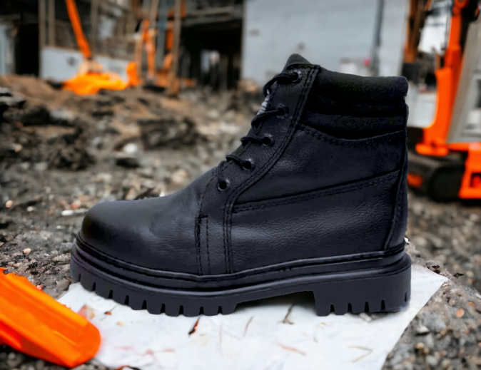 Botas Industriales Seguridad De Trabajo Hombre Uso Rudo LAS CUATAS.