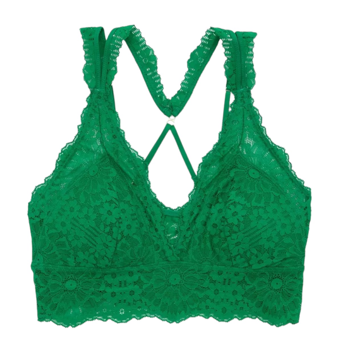 Bralette Aerie American Eagle original talla Mediano, verde