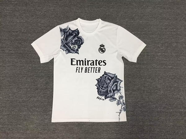 Nuevo! Jersey Real Madrid 2024/2025 Edicion Especial Y3 Rosas Blanca Talla L.